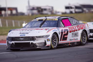 Ryan Blaney drives the #12 Ford Mustang for Team Penske - Source: Imagn